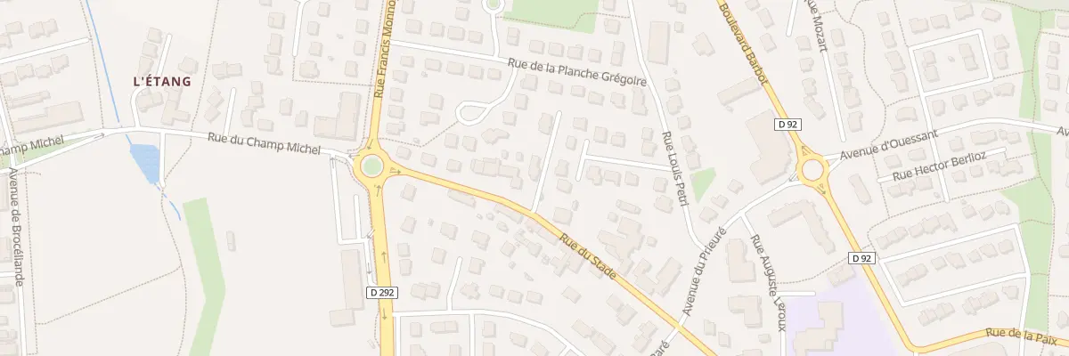 Plan du 30 Rue du Stade à Noyal-sur-Vilaine