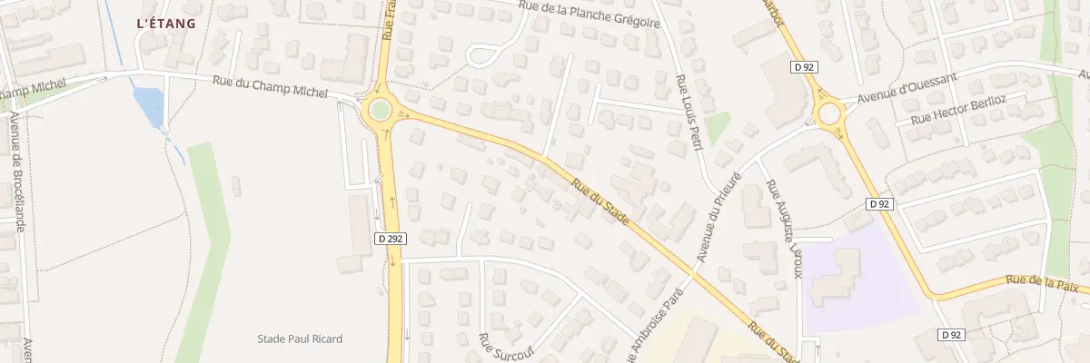 Plan du 17 Rue du Stade à Noyal-sur-Vilaine