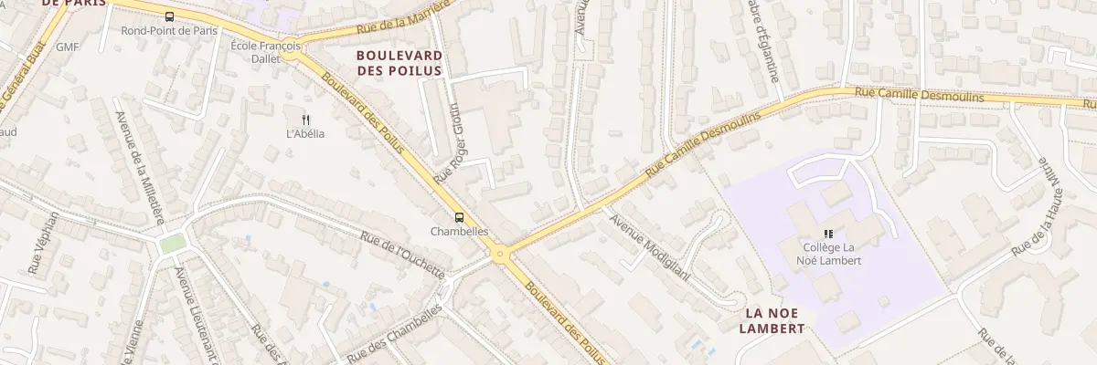 Plan du 3 Av Cdt Henri Charbonnier à Nantes