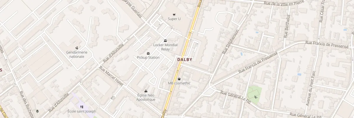 Plan du 74 Bd Ernest Dalby à Nantes