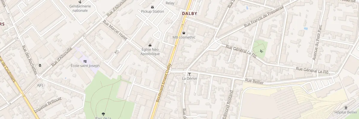 Plan du 79 Bd Ernest Dalby à Nantes