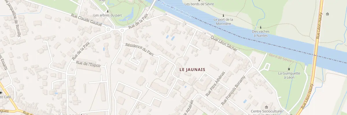 Plan du 27 Rue Gabriel Clisson à Rezé