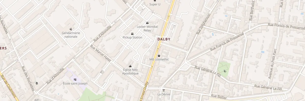 Plan du 82 Bd Ernest Dalby à Nantes