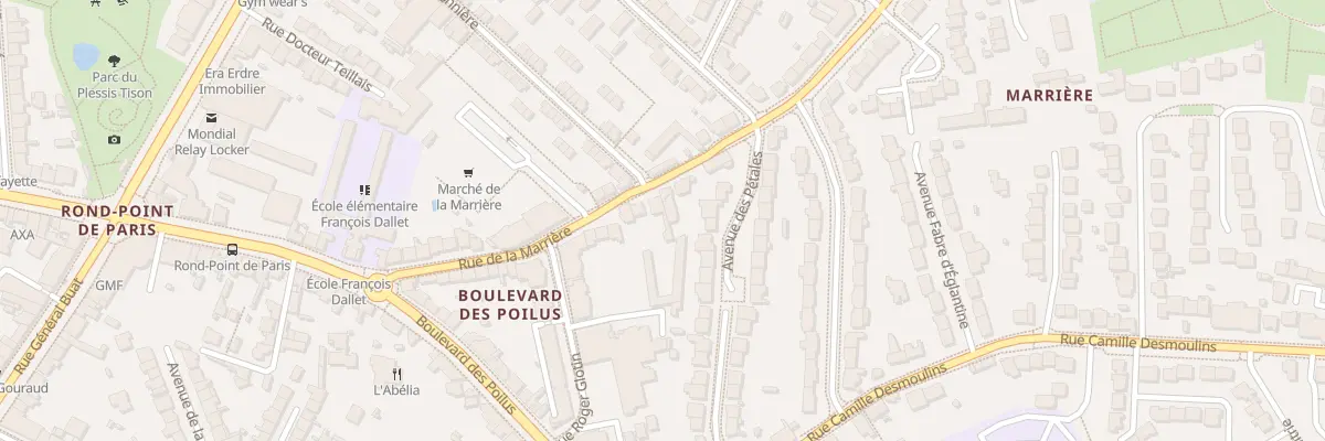 Plan du 34 Rue de la Marrière à Nantes