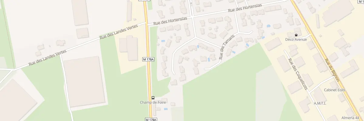 Plan du 24 Rue des Genêts aux Sorinières