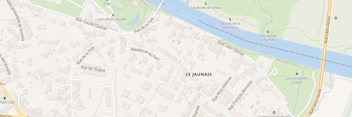 Plan du 25 Rue Gabriel Clisson à Rezé