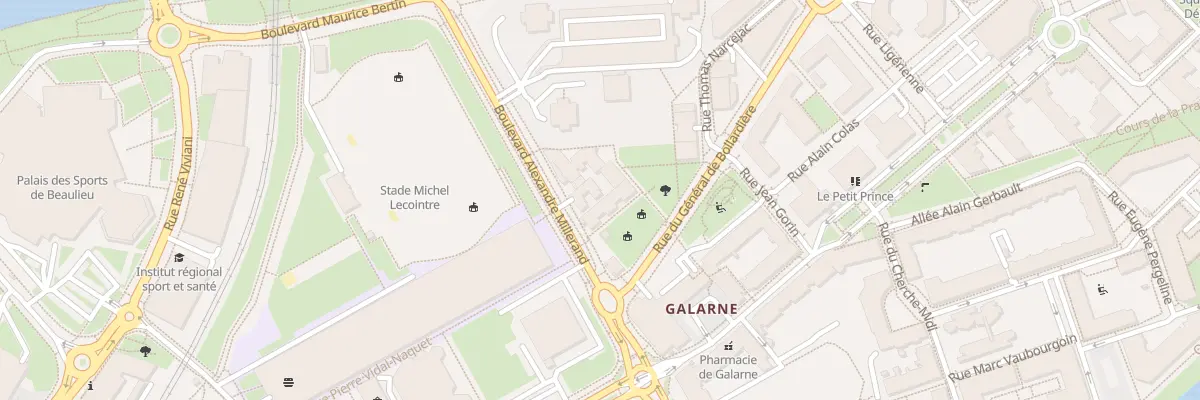 Plan du 5B Bd Alexandre Millerand à Nantes