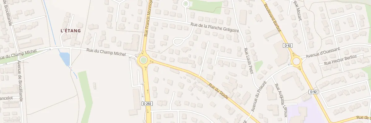 Plan du 32 Rue du Stade à Noyal-sur-Vilaine