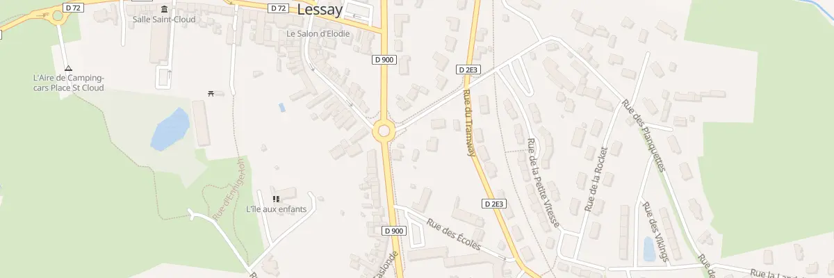 Plan du 2B Rue de la Gare à Lessay