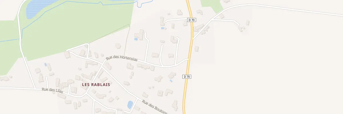 Plan du 3 Rue des Hortensias à Saint-Hilaire-la-Forêt