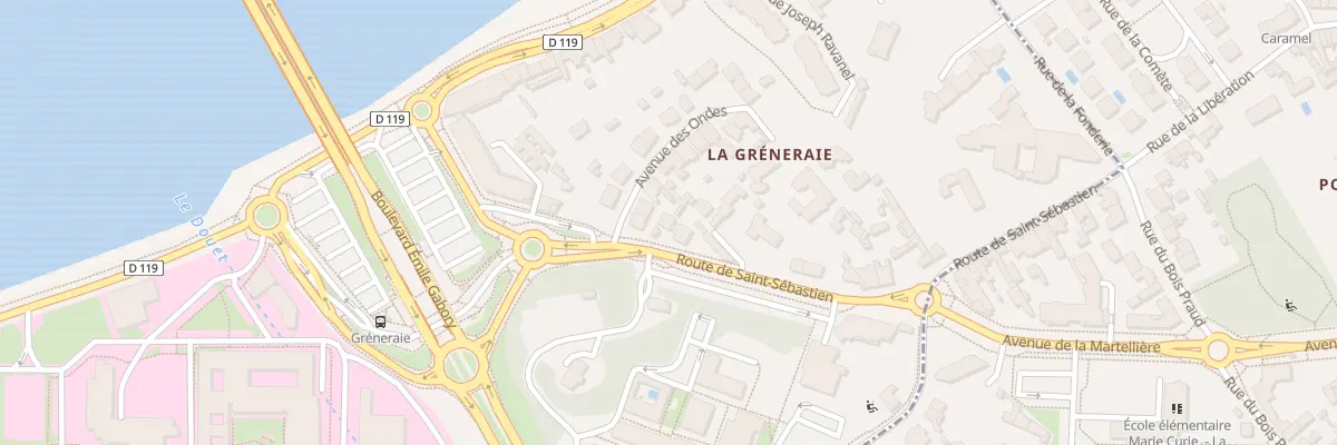 Plan du 29 Rte de Saint Sébastien à Nantes