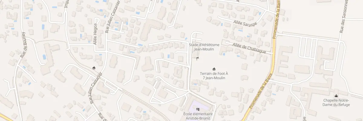 Plan du 21 Rue Jean Moulin à Anglet