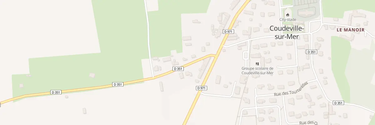 Plan du 2 Rue du Phare Ouest à Coudeville-sur-Mer