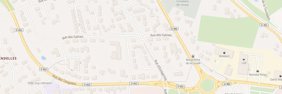 Plan du 8 Rue Ursula Hans à Lessay