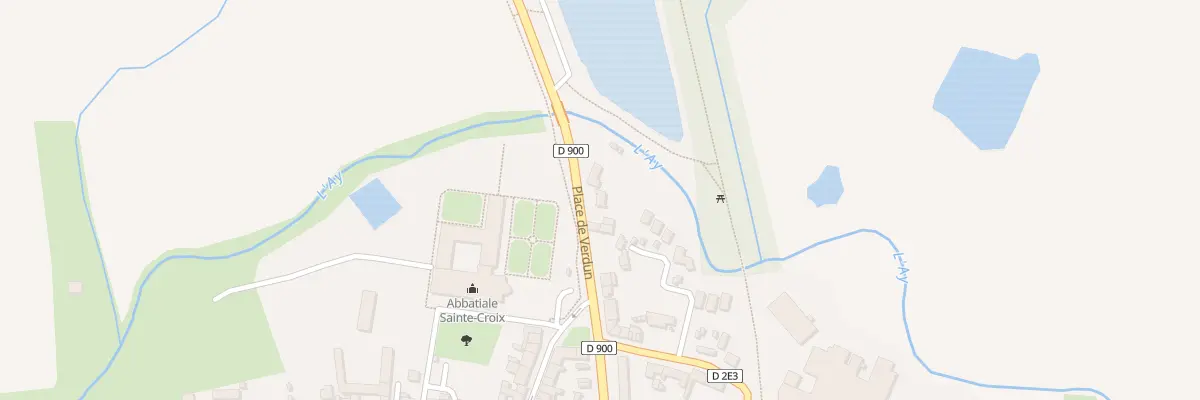 Plan du 3 Pl de Verdun à Lessay