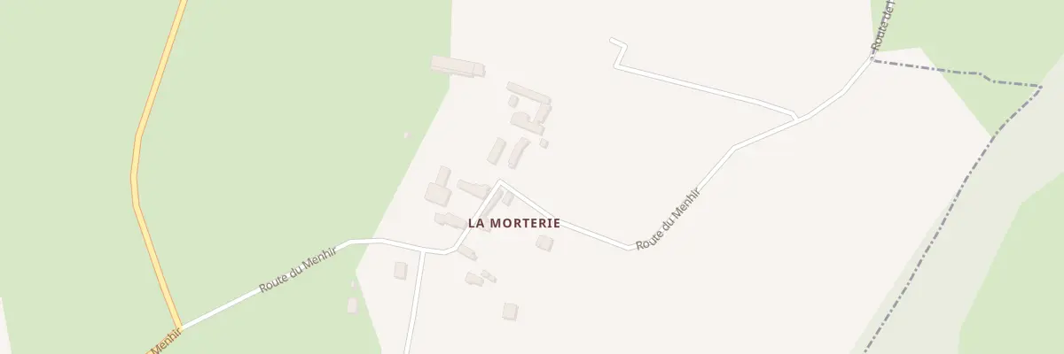 Plan du 53 Rte du Menhir à Saint-Malo-de-la-Lande