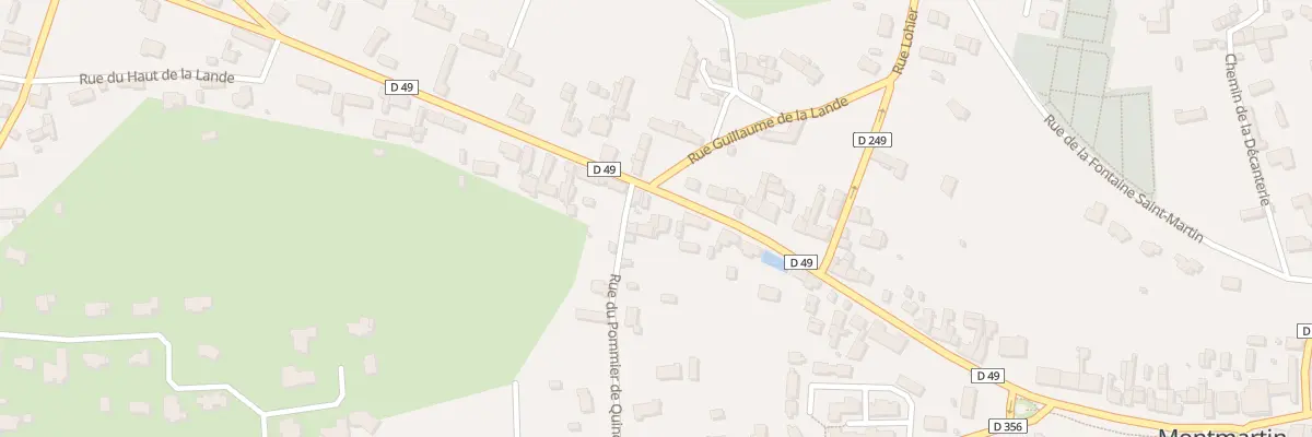Plan du 21 Rue de la Mer à Montmartin-sur-Mer