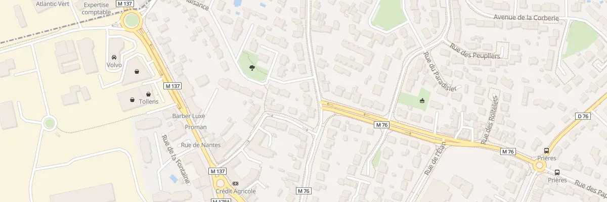 Plan du 21 Rue de l’Ilette aux Sorinières