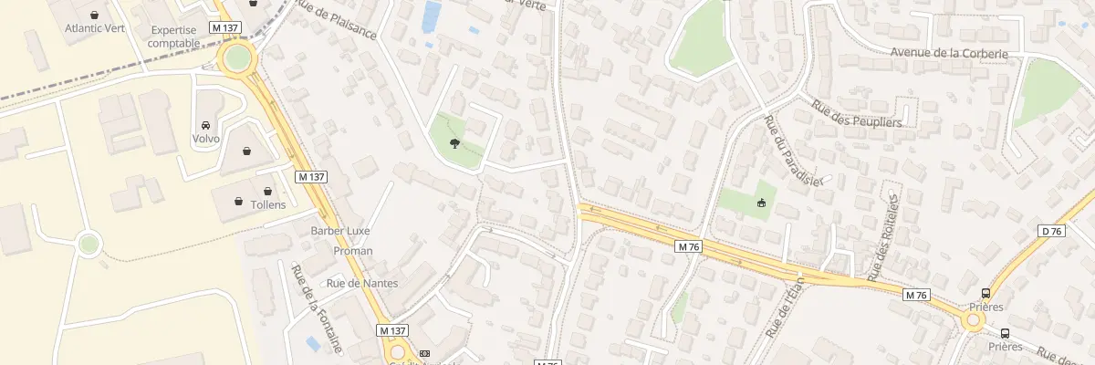 Plan du 23 Rue de l’Ilette aux Sorinières