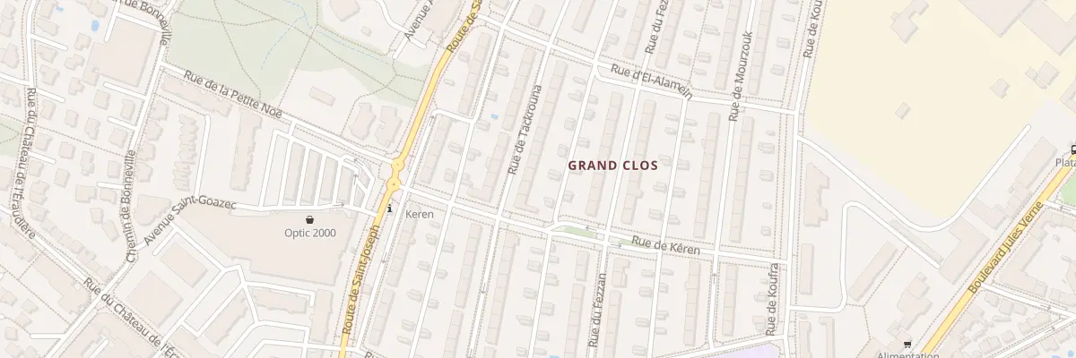 Plan du 30 Rue de Tackrouna à Nantes
