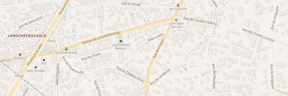 Plan du 89 Rue de Chassin à Anglet