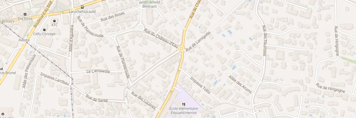 Plan du 79 Rue de Chassin à Anglet