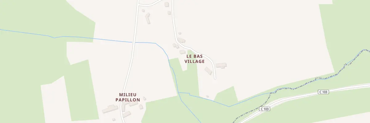 Plan du 9 Le Bas Village à Ercé-près-Liffré