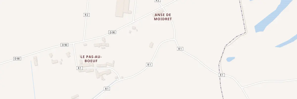Plan du 9000 Le Pas au Boeuf à Saint-Georges-de-Gréhaigne