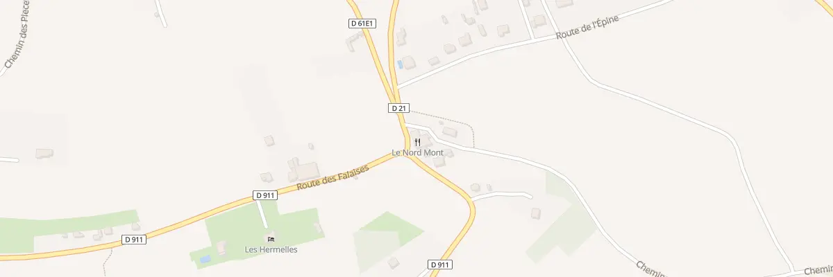 Plan du 17 Rte des Falaises à Champeaux