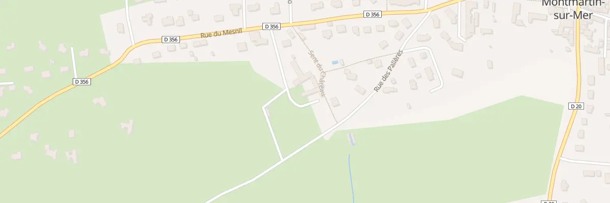 Plan du 25 Rue du Mesnil à Montmartin-sur-Mer
