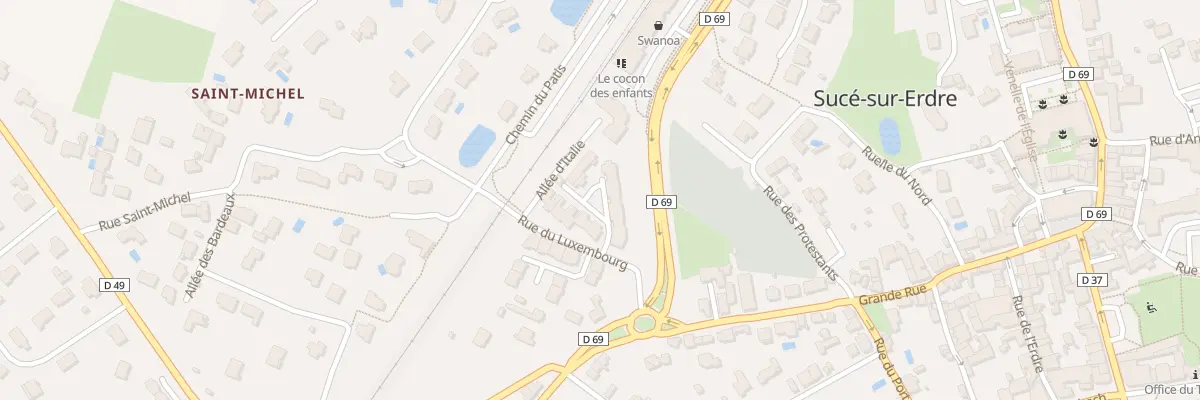 Plan du 3 Pl Robert Schuman à Sucé-sur-Erdre