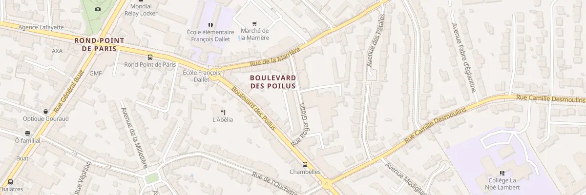Plan du 19 Rue Roger Glotin à Nantes
