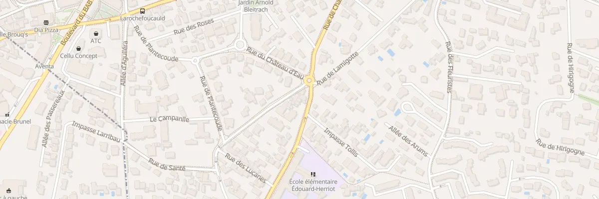 Plan du 77 Rue de Chassin à Anglet
