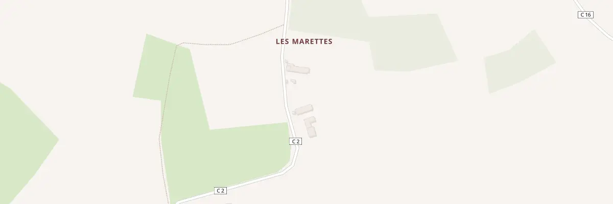 Plan du 5224 Les Marettes à Gahard