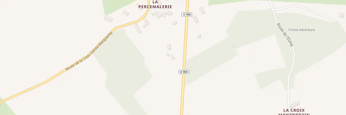 Plan du 38 Rte de la Haye du Puits à Saint-Sauveur-le-Vicomte