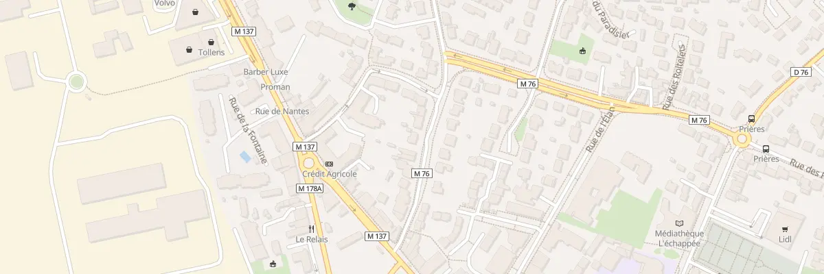 Plan du 13 Rue de l’Ilette aux Sorinières