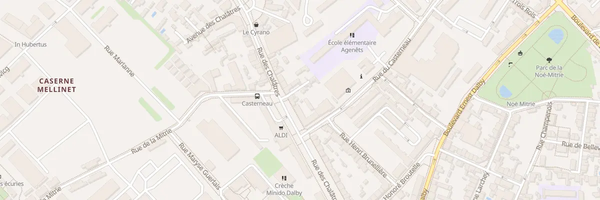 Plan du 38 Rue des Chalâtres à Nantes