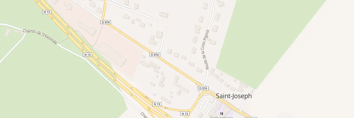 Plan du 42A Le Bourg à Saint-Joseph