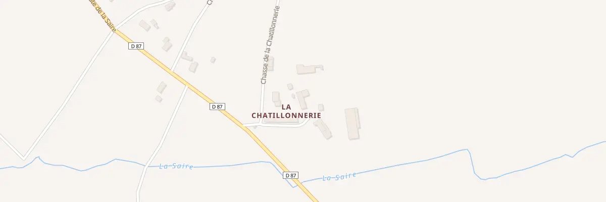 Plan du 1 La Chatillonnerie au Mesnil-au-Val