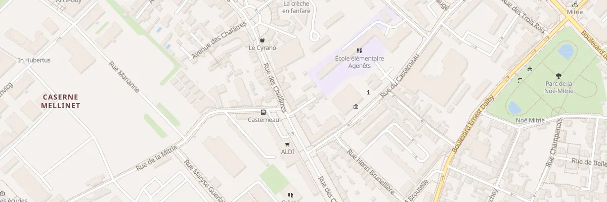 Plan du 42 Rue des Chalâtres à Nantes
