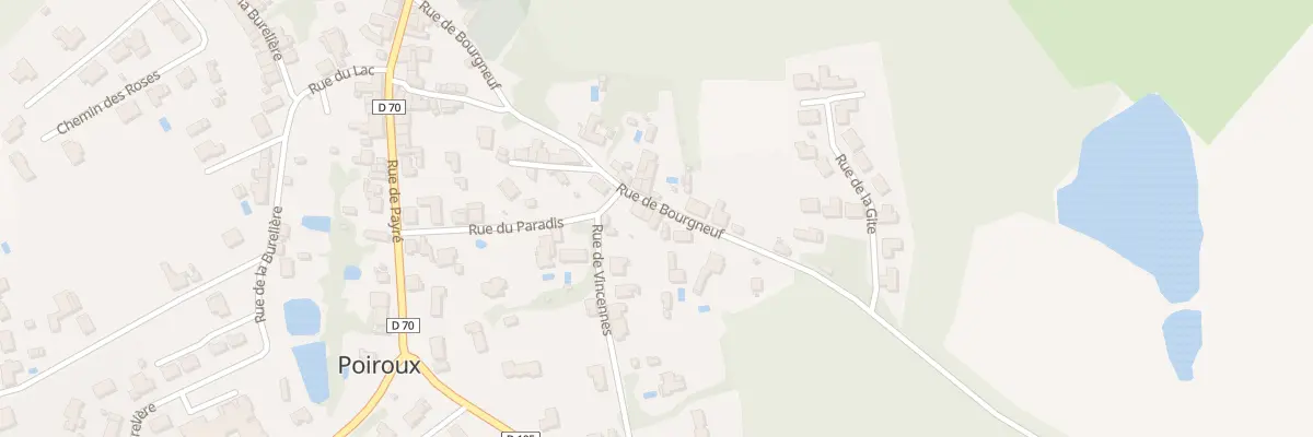 Plan du 126 Rue de bourgneuf à Poiroux