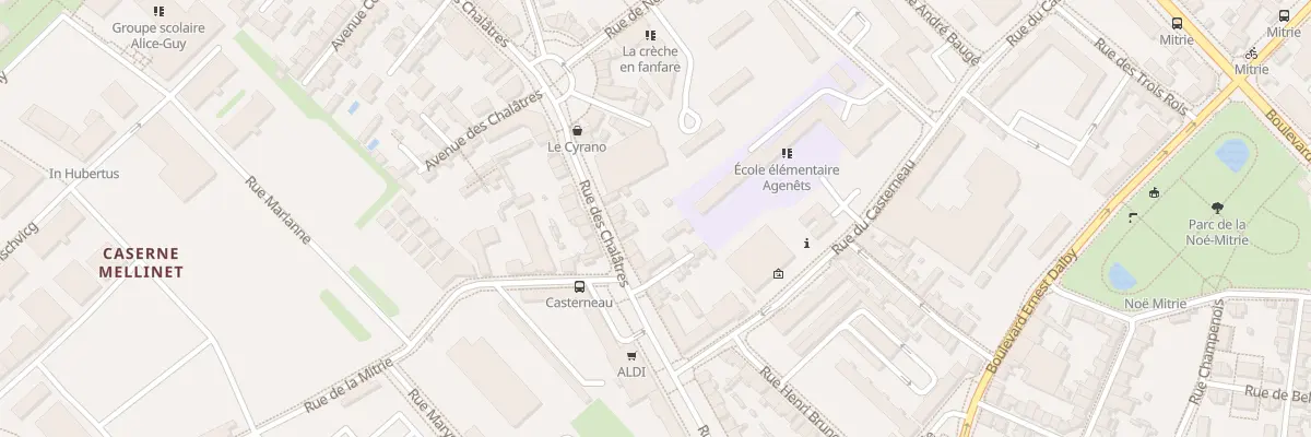 Plan du 48 Rue des Chalâtres à Nantes