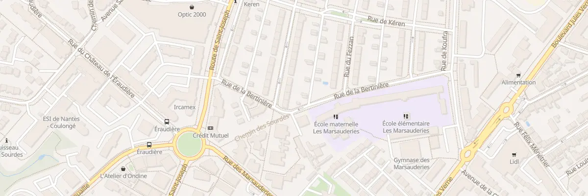 Plan du 4 Rue de Tackrouna à Nantes