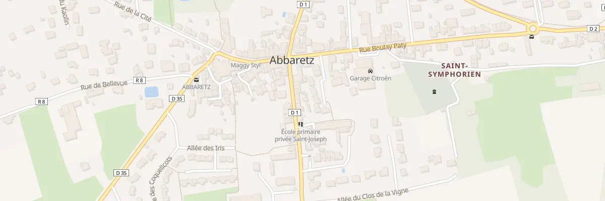 Plan du 7 Rue des Ecoles à Abbaretz