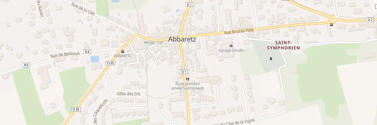 Plan du 5 Rue des Ecoles à Abbaretz