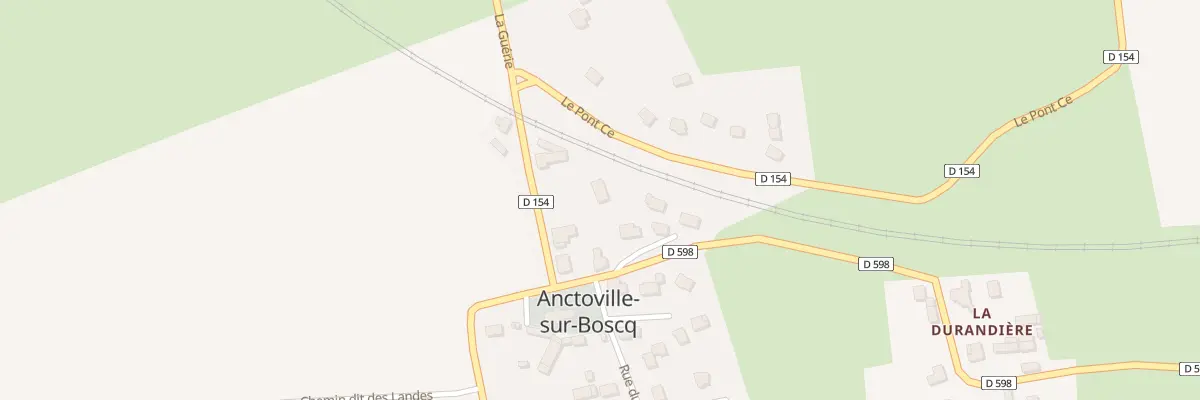 Plan du 7 Pl de la Mairie à Anctoville-sur-Boscq