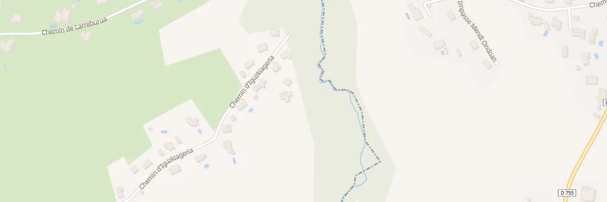 Plan du 24 Che d’Iguzkiageria à Arbonne