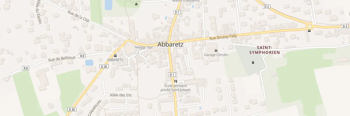 Plan du 3 Rue des Ecoles à Abbaretz