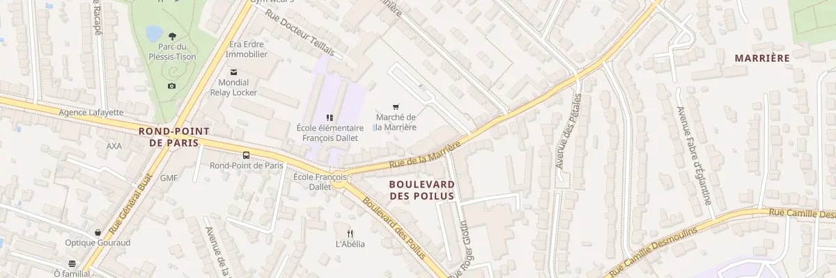 Plan du 15 Rue de la Marrière à Nantes