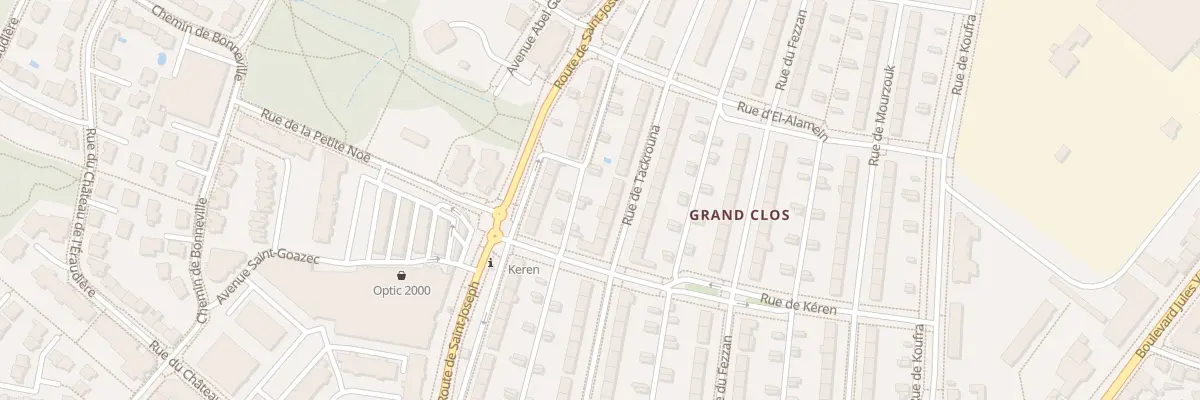 Plan du 29 Rue de Tackrouna à Nantes